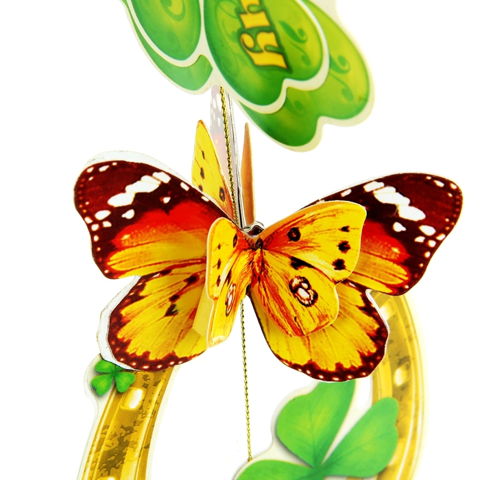 Подвеска интерьерная с объемными элементами "Обереги", 60 см