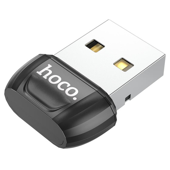 Адаптер Hoco UA18, USB - BT, Bluetooth: двойной режим 5.0, чёрный