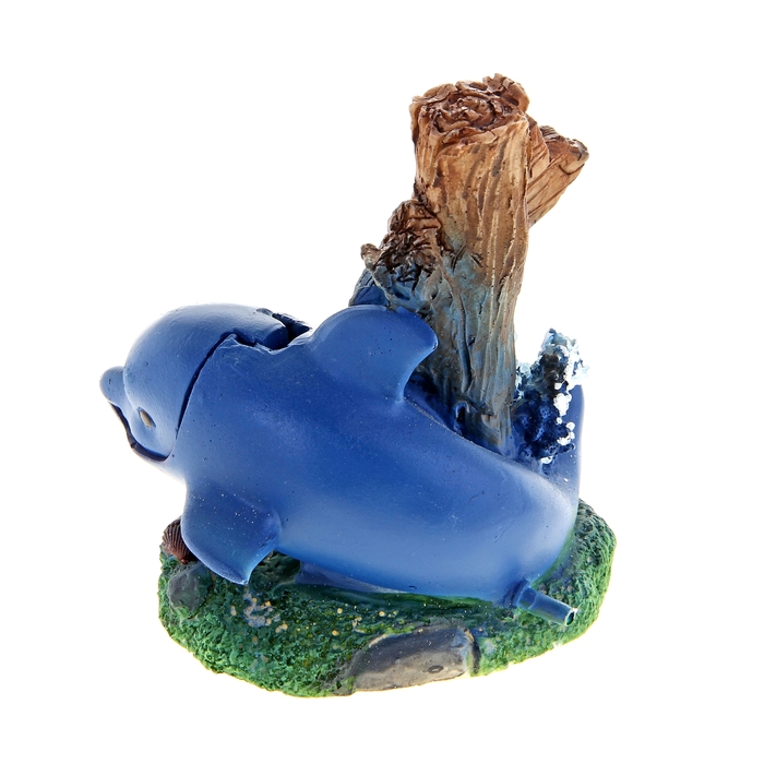 Распылитель с дельфином "No fishing", 13 х 11 х 10 см, полистоун