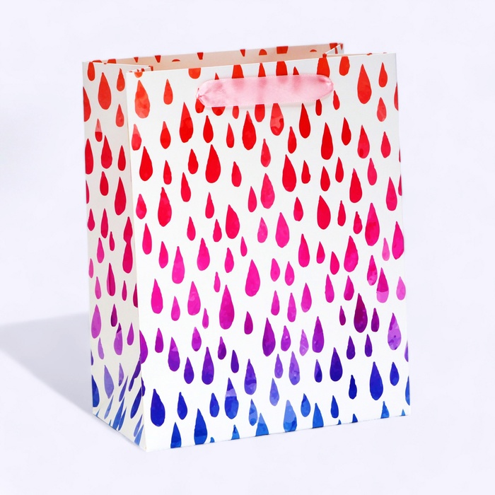 Пакет ламинированный Капли MS 18 23 10 см 64₽