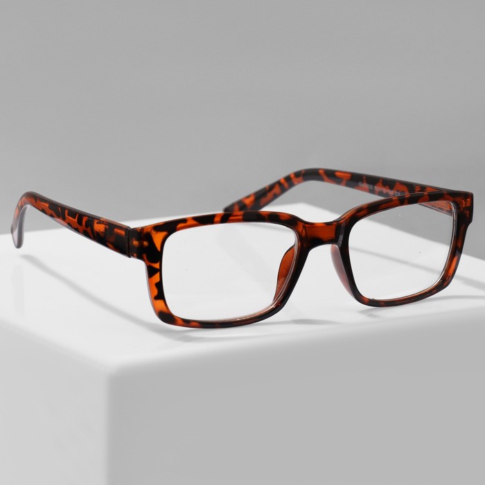 Готовые очки GA0602 (Цвет: C2 леопард; диоптрия: 3; тонировка: Нет)