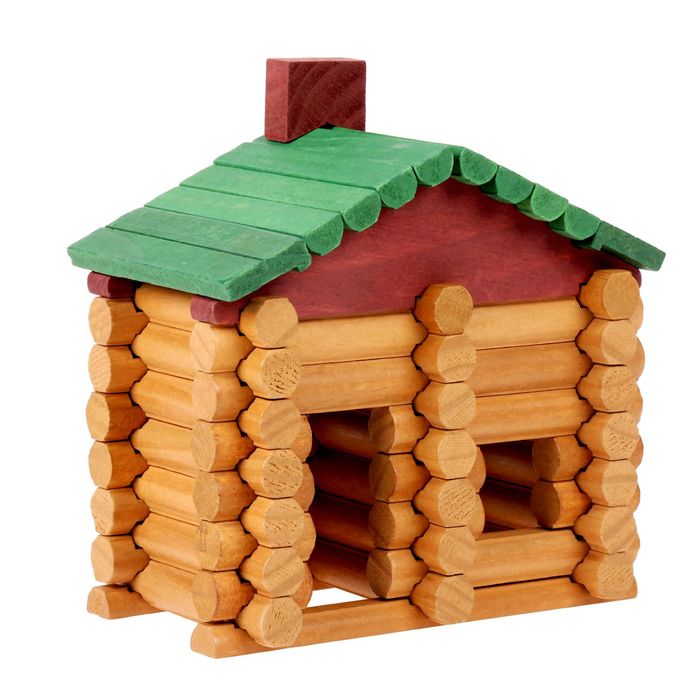 Конструктор "Строим дом", 382 детали