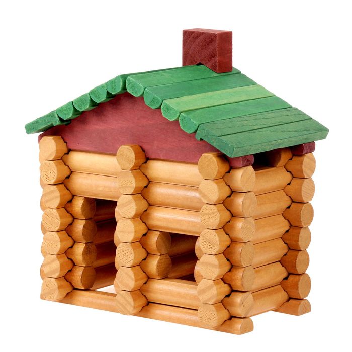 Конструктор "Строим дом", 382 детали