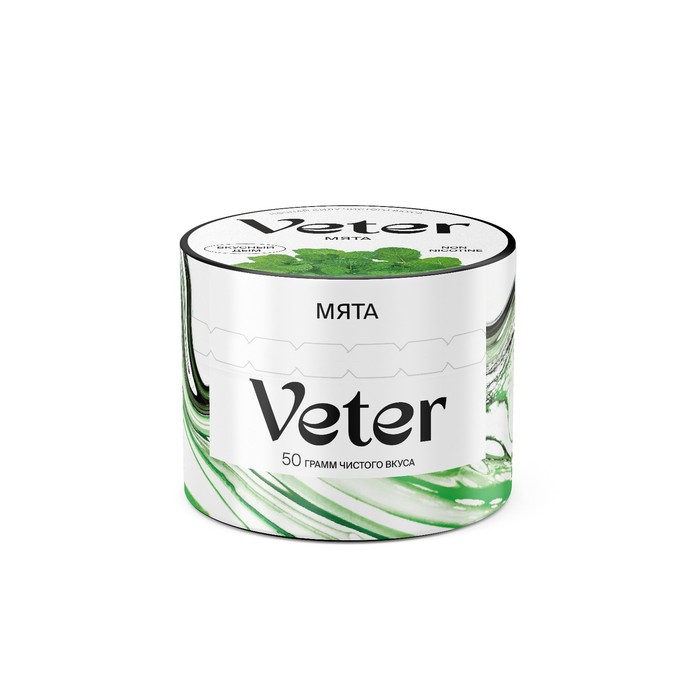 

Бестабачная безникотиновая смесь VETER "Мята" 50 г