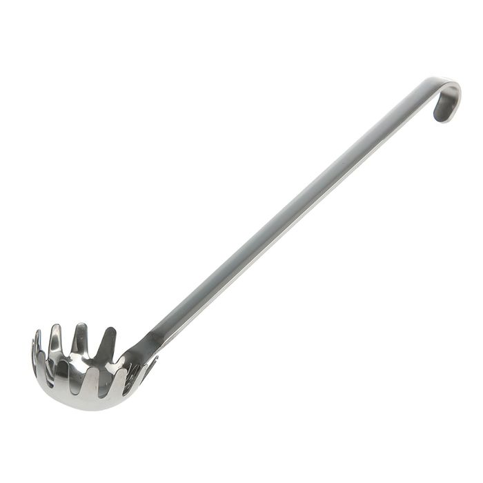 Ложка для спагетти цельнотянутая 37 см, толщина стали 3 мм