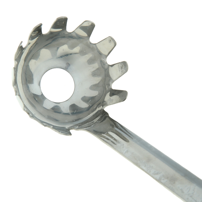 Ложка для спагетти цельнотянутая 37 см, толщина стали 3 мм