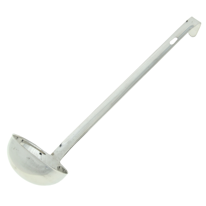 Половник цельнотянутый 180 мл, толщина стали 1,5 мм