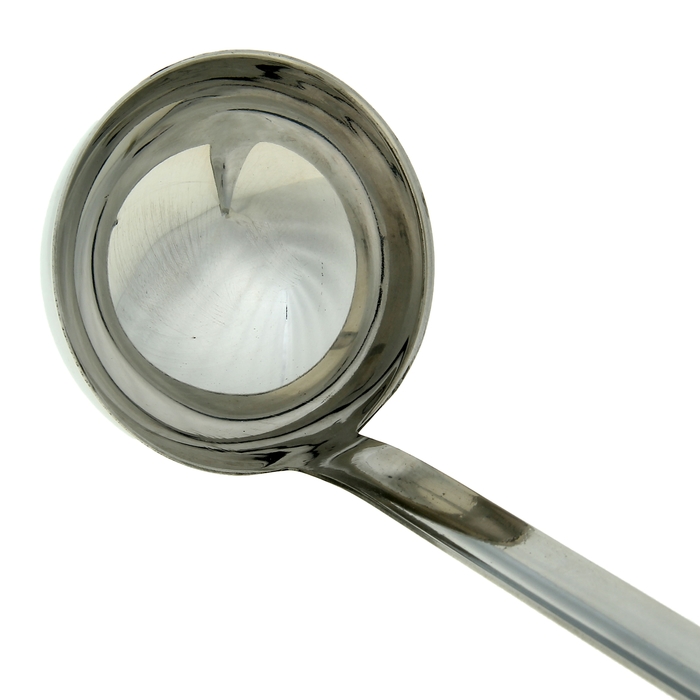 Половник цельнотянутый 180 мл, толщина стали 1,5 мм