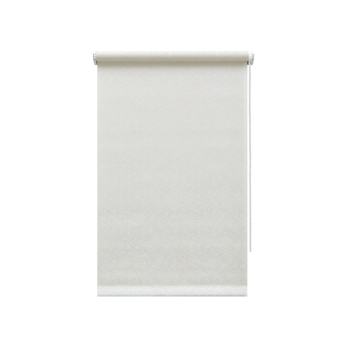 Рулонная штора Блэкаут «Катальпа», 120х160 см, цвет молочный