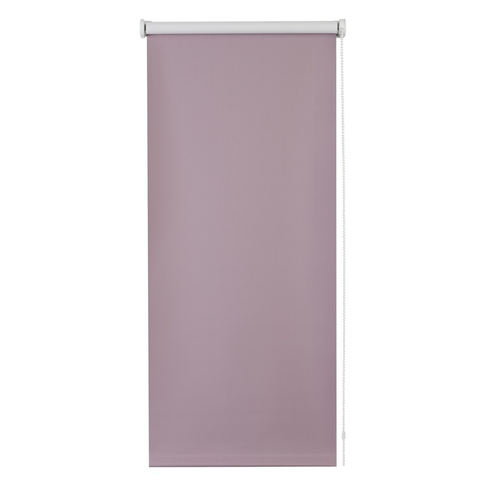 Рулонная штора Блэкаут «Плайн», 120х160 см, цвет сиреневый