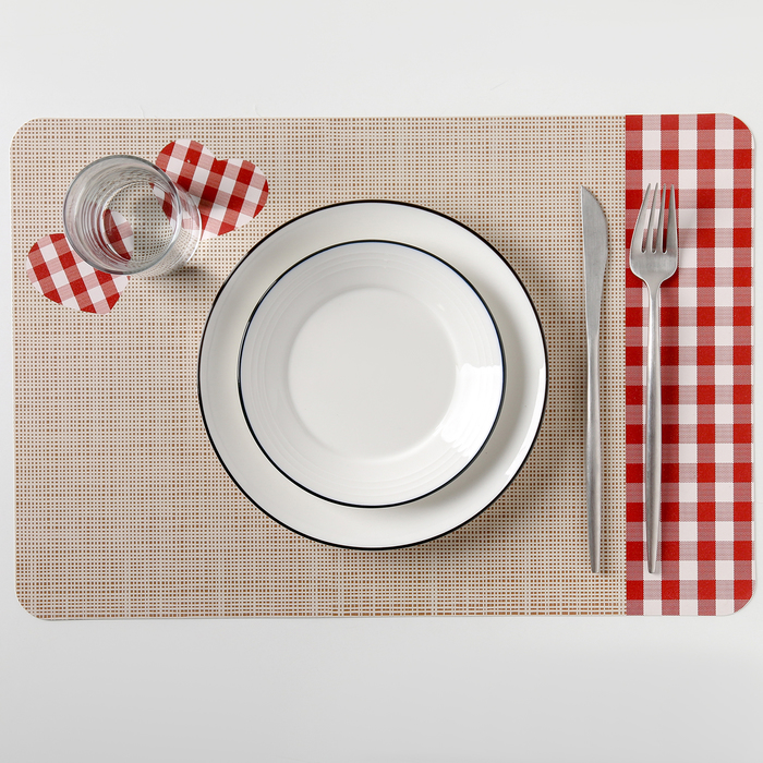 Салфетка кухонная "Скатерть" 42х27 см