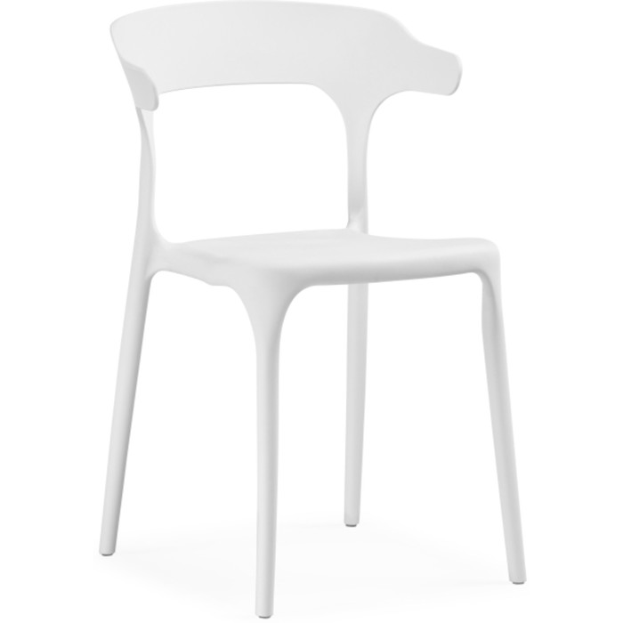 

Пластиковый стул Vite пластик, белый 49x48x75 см