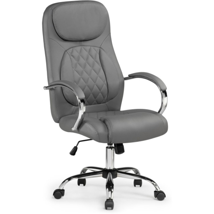 

Кресло для руководителя Tron grey хром 61x70x111 см