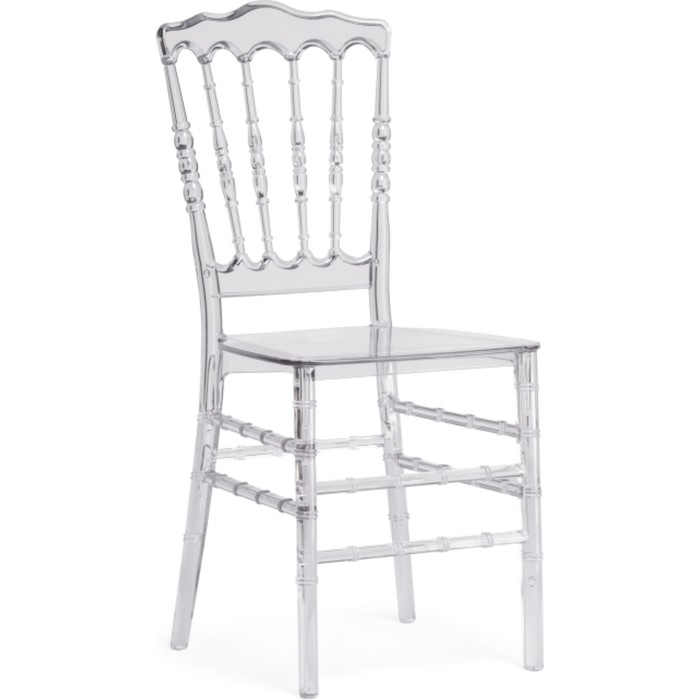 

Пластиковый стул Chiavari пластик/прозрачный 38x45x89 см