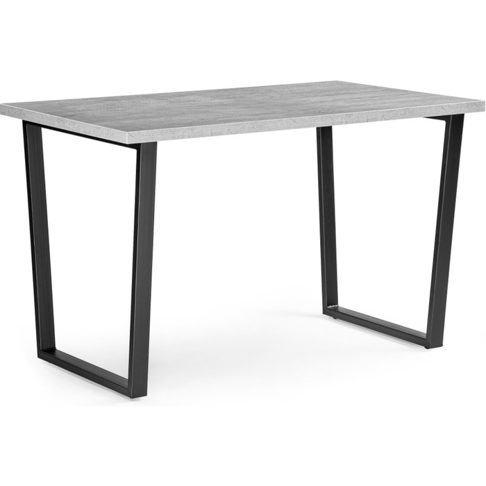 

Стол деревянный Лота Лофт черный матовый/бетон металл 80x140x75 см