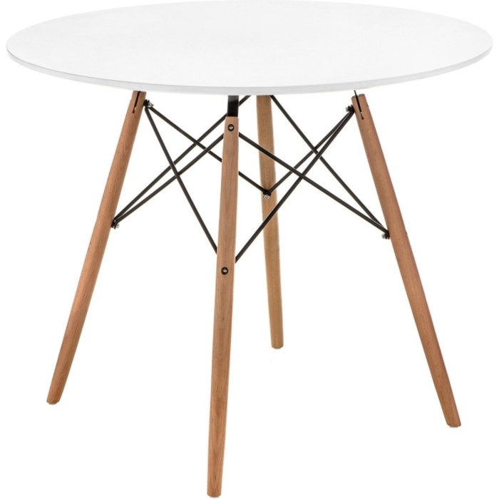 Стол деревянный Table массив бука/металл, натуральный 90x90x72 см table 120 стол деревянный бежевый массив бука