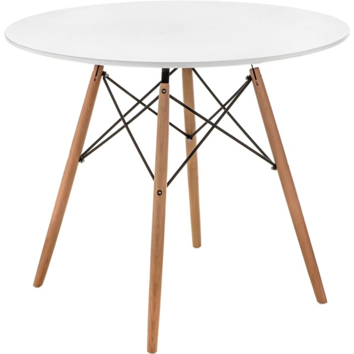 Стол деревянный Table массив бука/металл, натуральный 80x80x72 см table 120 стол деревянный бежевый массив бука
