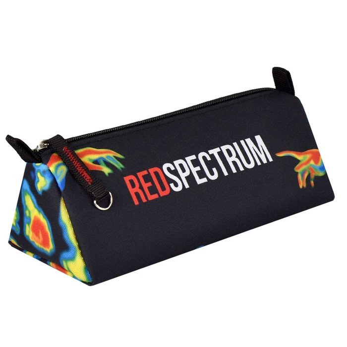 Пенал мягкий 1 отделение 80 х 200 х 40 мм объёмный Феникс Ред спектрум 65245 315₽
