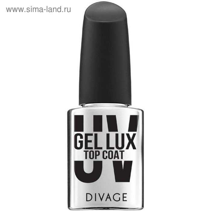 фото Топ-покрытие для ногтей divage uv gel lux