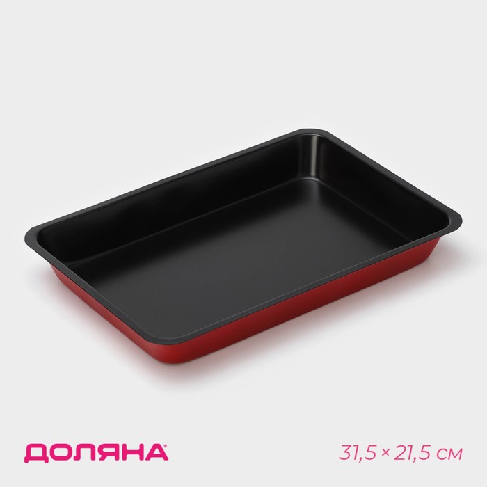Форма для выпечки с а/п покрытием "Ренард. Прямоугольник" 31х21х4 см