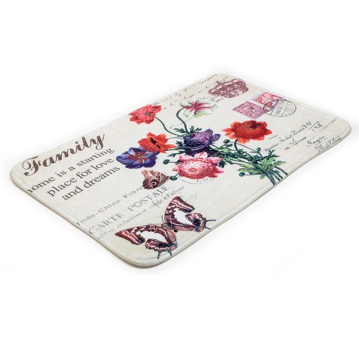 Набор ковриков для ванной и туалета "Нежность" 3 шт