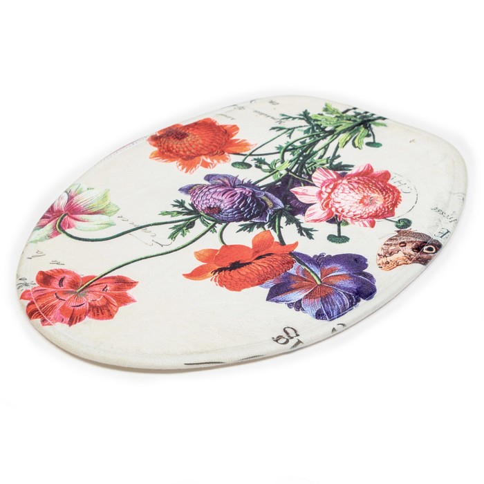 Набор ковриков для ванной и туалета "Нежность" 3 шт