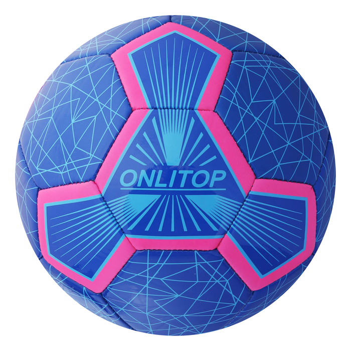 Мяч футбольный Goal, 32 панели, PVC, 3 подслоя, машинная сшивка, размер 5