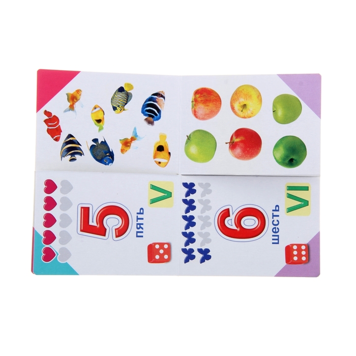 Книжка-лото "Цифры и счет"