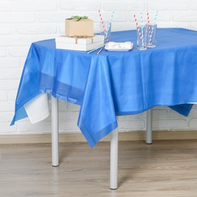 Скатерть «Праздничный стол», 137 х 183 см, цвет синий от Сима-ленд