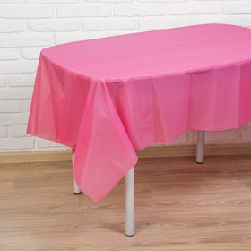 Скатерть «Праздничный стол», 137х183 см, цвет розовый от Сима-ленд