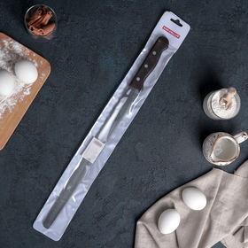 Нож для бисквита «Гурман-Про» с мелкими зубцам, деревянная ручка, рабочая поверхность 35 см от Сима-ленд