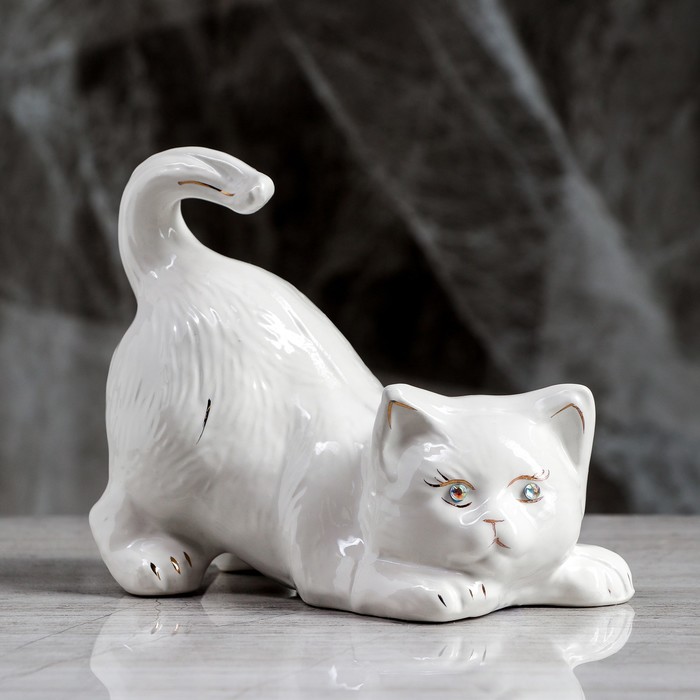 Копилка "Мася" глазурь, белая