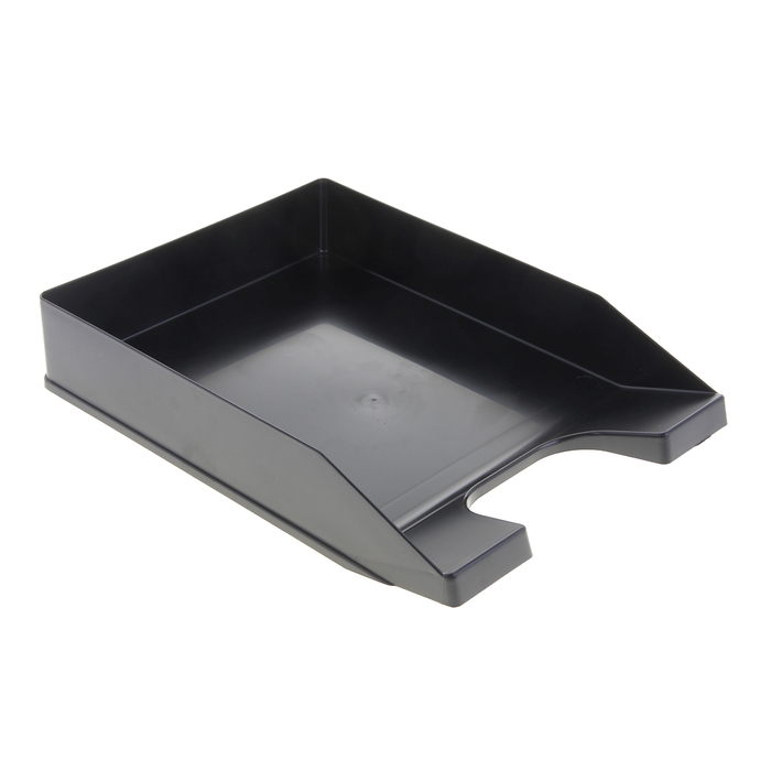 Лоток для бумаг горизонтальный "Стандарт", чёрный