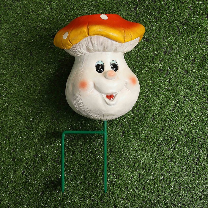 Декоративный штекер "Весёлый мухомор"