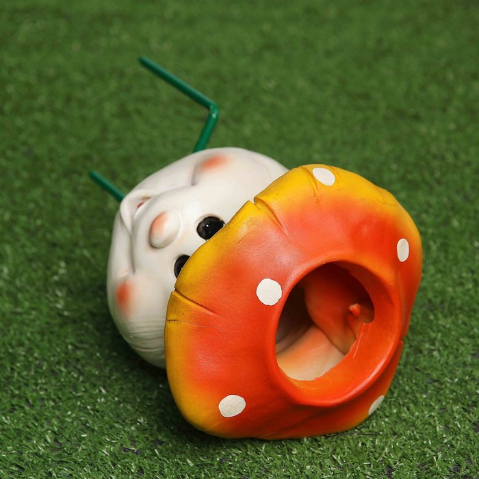 Декоративный штекер "Весёлый мухомор"