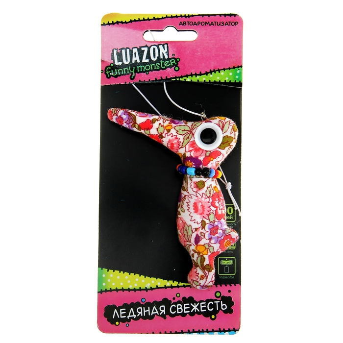 Ароматизатор для авто серия Funny Monster "Модест", свежесть