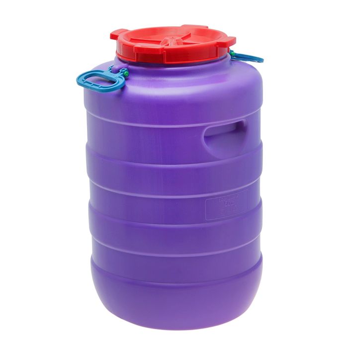 Фляга пищевая, 50 л, горловина 19 см, цвет МИКС