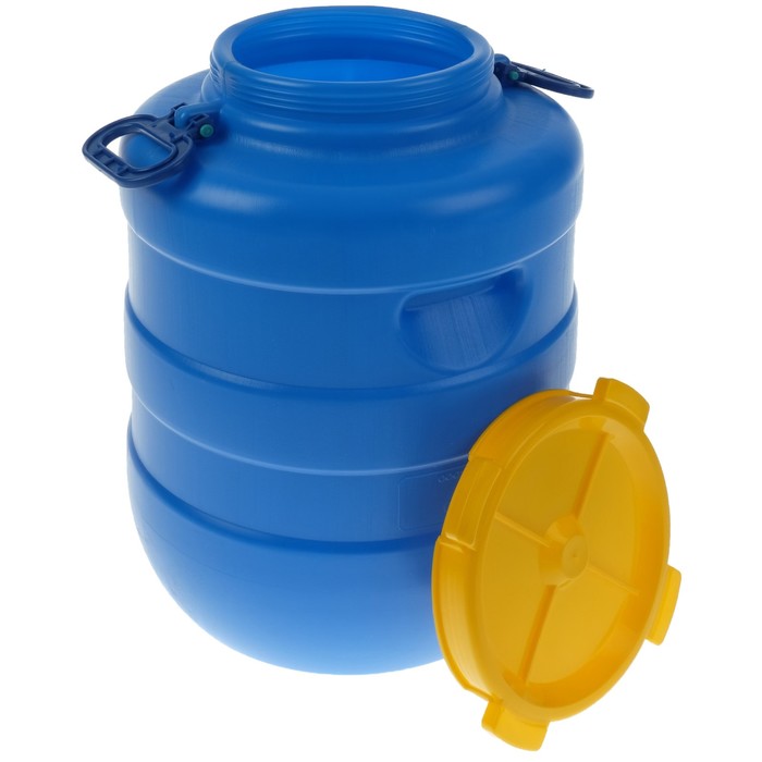 Фляга пищевая, 40 л, горловина 19 см, цвет МИКС