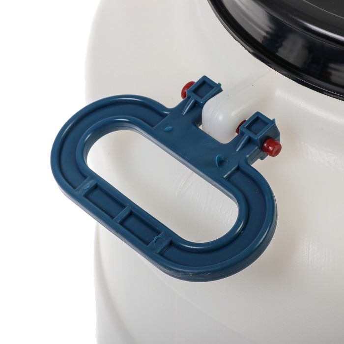 Фляга пищевая, 30 л, горловина 19 см, белая