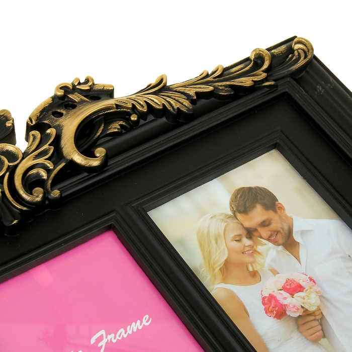 Фоторамка на 3 фото "Лувр" 10х15 см