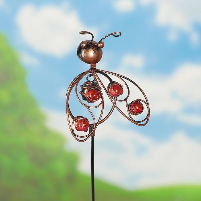 Декоративный штекер "Божья коровка" витая