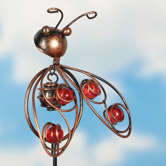 Декоративный штекер "Божья коровка" витая