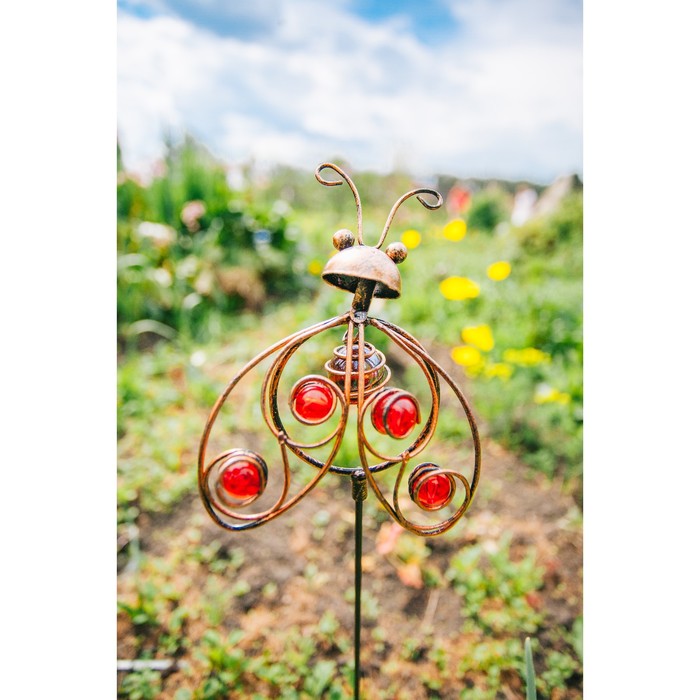 Декоративный штекер "Божья коровка" витая