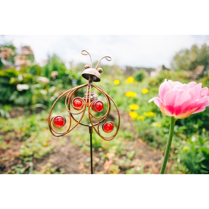 Декоративный штекер "Божья коровка" витая