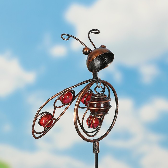 Декоративный штекер "Божья коровка" витая