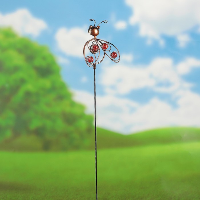 Декоративный штекер "Божья коровка" витая