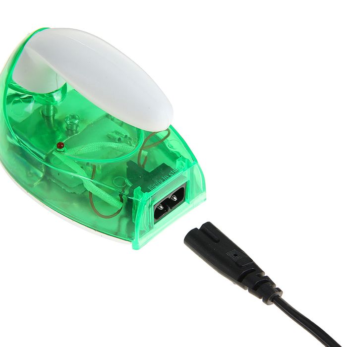 Утюг электрический дорожный 10см, 35Вт, металл, МИКС