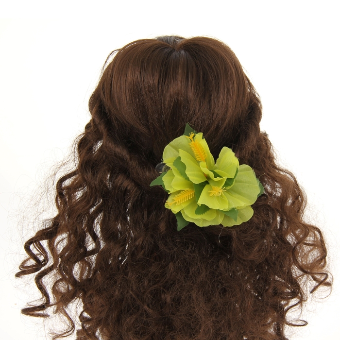 Зажим "Крокус", цвет желтый