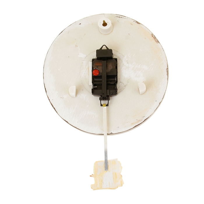 Часы настенные интерьерные "Скрипка и ноты" с маятником, d=29 см