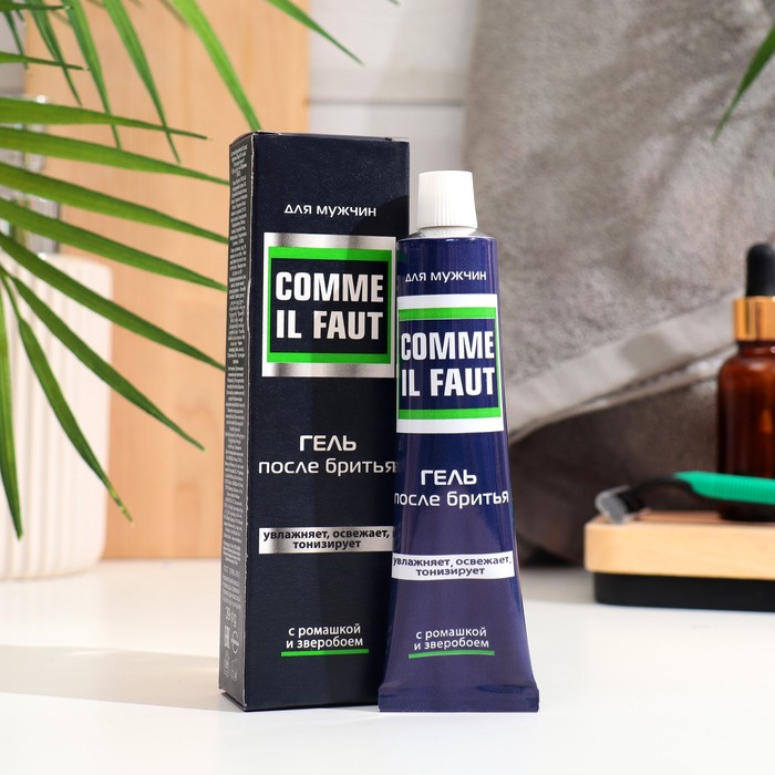 Гель после бритья КОМИЛЬФО в тубе 25х125 в футляре, 39 г